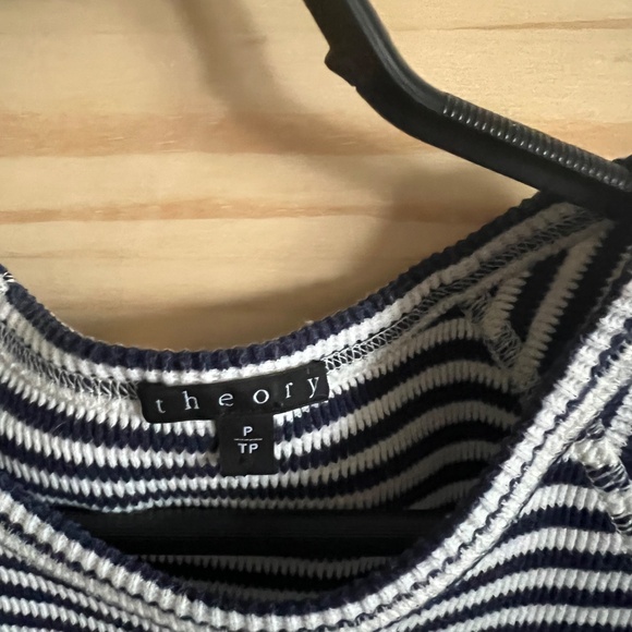 Theory waffle cotton t shirt - Picture 2 of 2